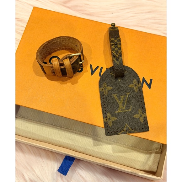 🤎 Louis Vuitton Luggage Tag/Poignet 🤎 - Picture 2 of 5